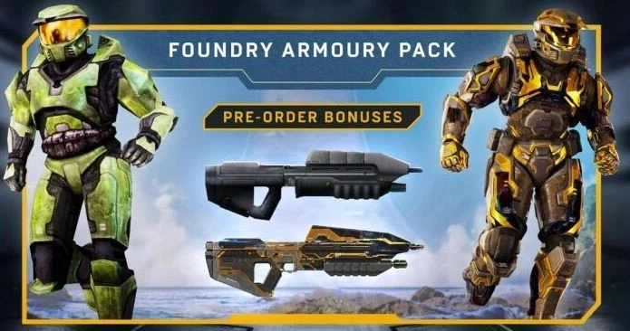 Halo Campaign Evolved - PreOrder-Code Foundry-Rüstungs-Pack (für PS5) (NEU) - Bild 1 von 1