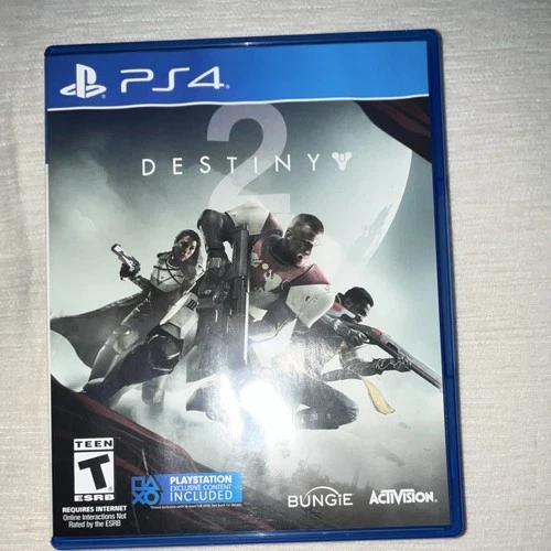 Activision Destiny 2 PS4 Shooter T-Teen Multiplayer Online w/ Case