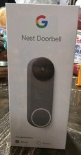 NEW Google Nest Doorbell Wired, 2nd Gen - Ash/Grey