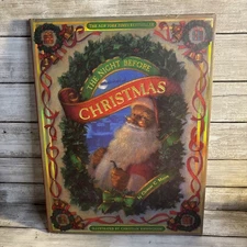 The Night Before Christmas Hardcover Book Illustrated NY Times Bestseller NEW