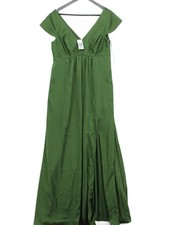 Azazie Maxi Dress UK14 in Green