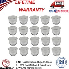 20XClear Fuel Pump Bulbs for Small Engine Weed Eater Chainsaw Blower Replacement