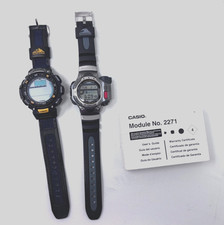 CASIO SPF-10 Sea Path Finder Digital Watch Battery Replaced Working  pathfinder