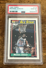 1992 Topps Michael Jordan #115 PSA 10