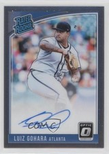 2018 Panini Donruss Optic Rated Rookie Signatures Luiz Gohara #RRS-LG Auto 0q3