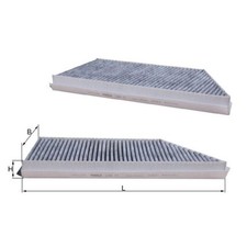 Innenraumfilter Pollenfilter für Peugeot 206 2A/C CC 2D SW 2E/K 206+ 2L | 23868