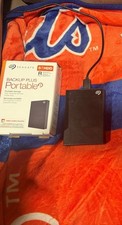 Seagate Backup Plus 5TB, External, 5400 RPM, 2.5in. Hard Drive - USED