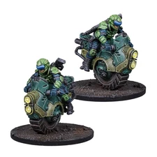GCPS Mono Cycles - Deadzone Firefight Mantic Warhammer 40k Bike 28mm Sci-fi YHP