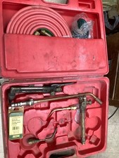 TWIN LINE WELDING HOSE AND ASSORTED TIPS AND TORCH