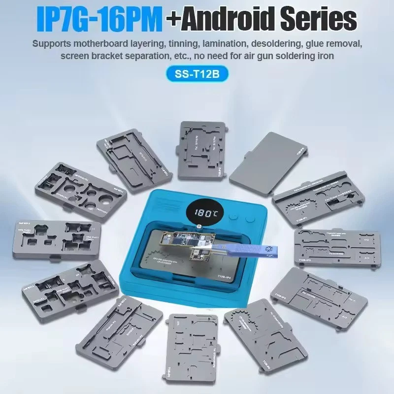 PreHeater Platform HotPlate PCB MidLayer iPhone 7-16 Series Sunshine SS-12B UK - Image 2 of 4
