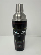 SWIG LIFE SCOUT SCOUTLANDER PLAID 22 OZ STAINLESS STEEL Cocktail Shaker Tumbler