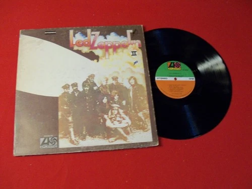 "LED ZEPPELIN II" 60'S LP ON CLASSIC HARD ROCK VINTAGE VINYL! WHOLE LOTTA LOVE!