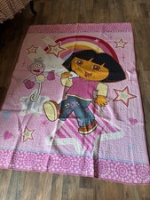 Dora the Explorer Quilt Toddler Bed Size Flaw 