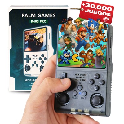 Handheld Spielkonsole 30000+ Spiele 3,5'' Retro Gamepad Console Videospielkonsole
