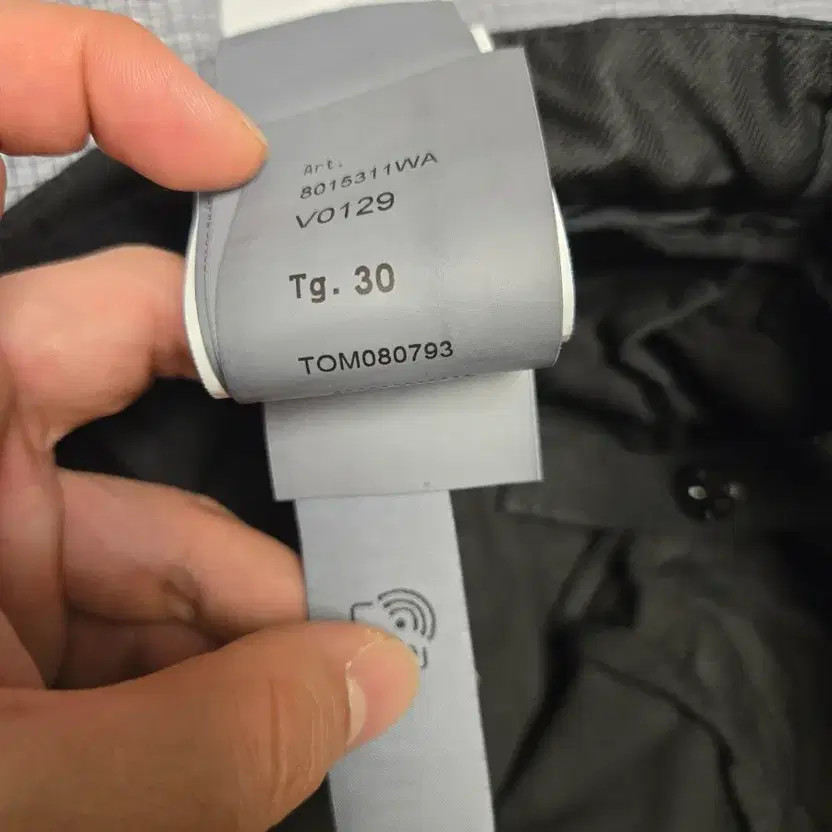 Stone Island 24SS Wappen Cargo Pants, Black, Men's thumbnail 6