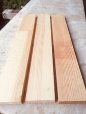 PINE STRIPWOOD  BLANK OFFCUTS CRAFT HOBBY MODEL MAKING X3