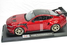 2025 MUSTANG GTD 5.2 L V8 METALLIC  RED NEW IN BOX 1:18.