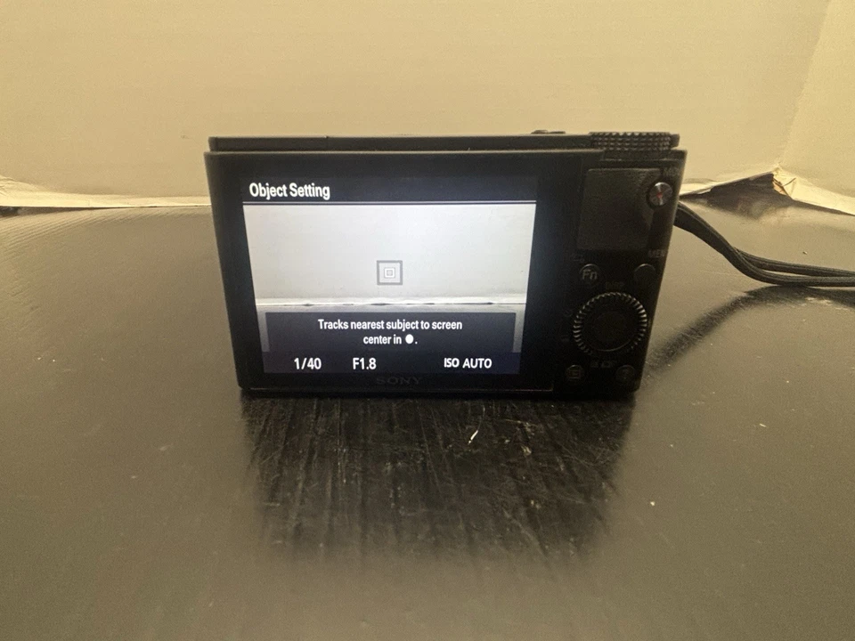 Sony Cyber-shot DSC-RX100 20.2MP Compact Digital Camera - Black - Image 2 of 4