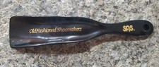 Vintage Old Fashioned Shoemakers SAS Advertising Shoe Horn 7" Plastic USA Black