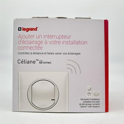 LEGRAND   Vernetzter Schalter mit Dimmer-Option für Céliane mit Netatmo-Installa