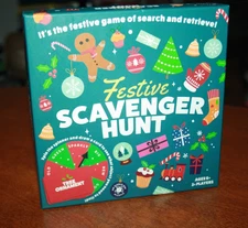 Festive Scavenger Hunt - A Holiday Christmas Game of Search & Retrieve -2024