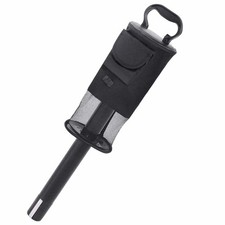 Golf Ball Shag Bag Collector Detachable Picker Tube Holds About 75 Balls Black
