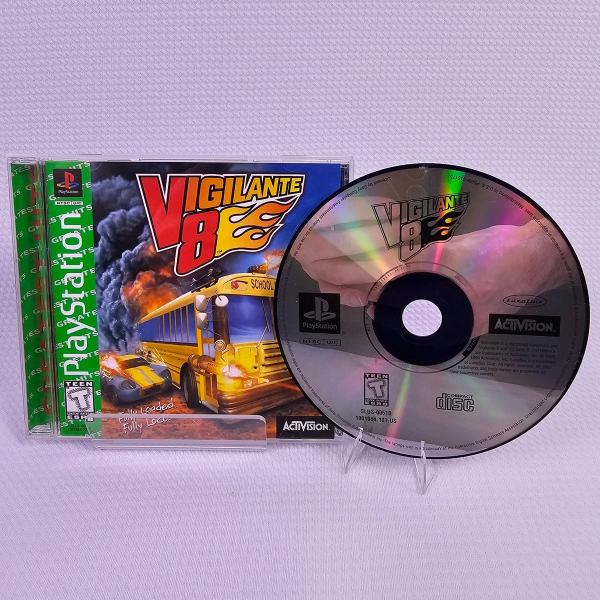 Sony PlayStation 1 Vigilante 8 NTSC-U/C (US/CA) Video Games for