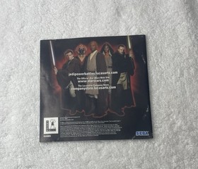 Star Wars: Episode 1 Jedi Power Battles (Sega Dreamcast, 2000) CIB- Tested