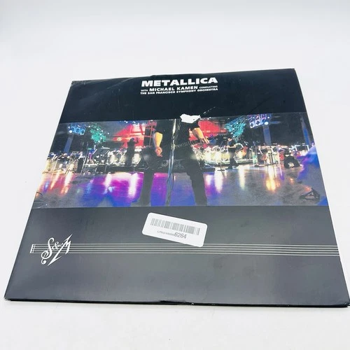 LP METALLICA S&M (3LPs Vinyl, Blackened 2014)