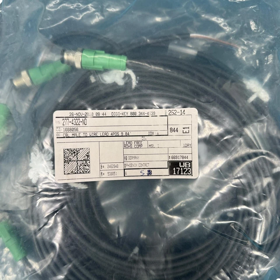 [5 PCS] 1668056 Phoenix Contact Cable Assy - Image 2 of 2
