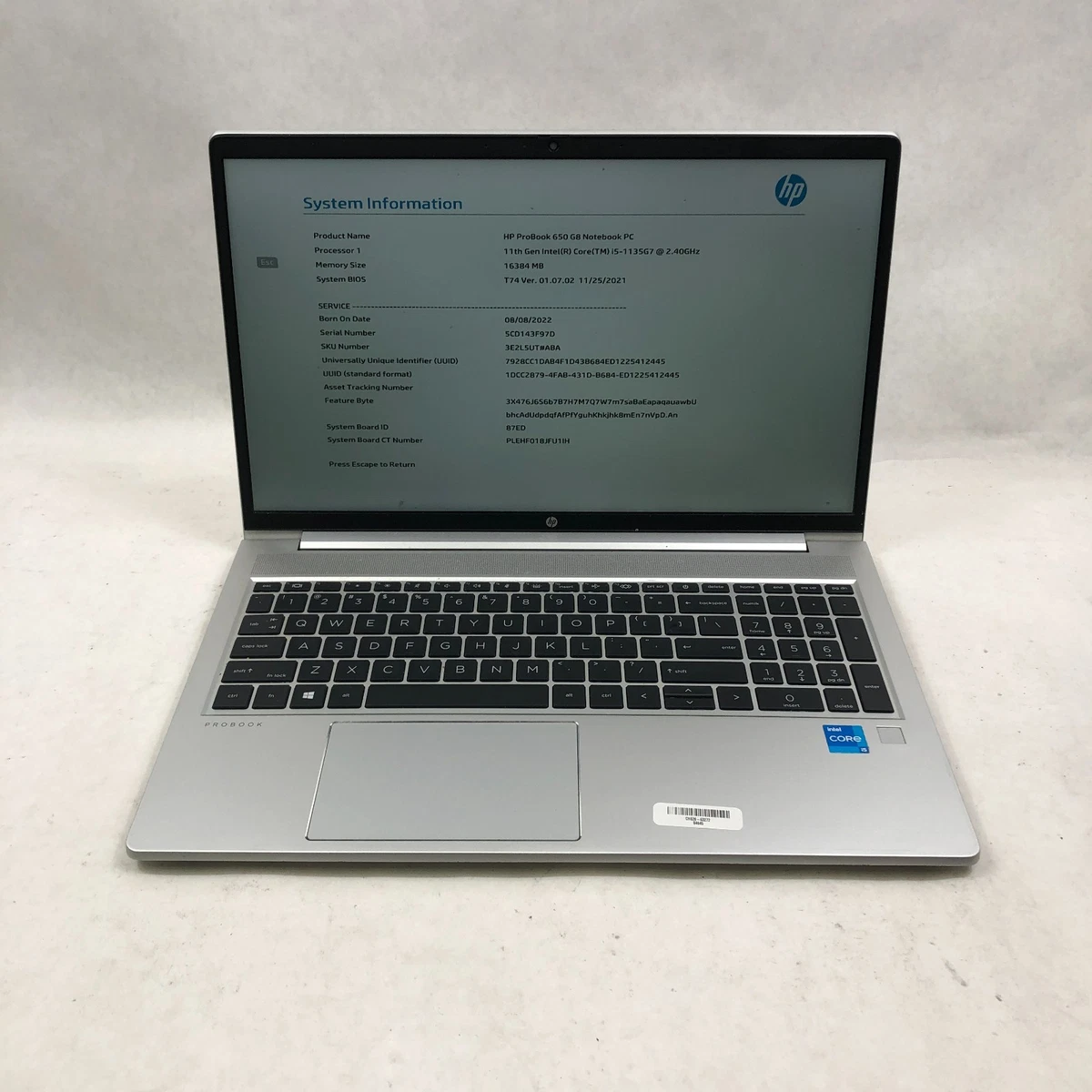 HP ProBook 15-15.9 Inch PC Laptops & Netbooks for Sale | Shop New
