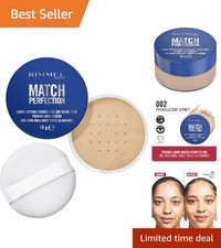 Image of Hypoallergenic Loose Setting Powder, Translucent Honey 002 - 18g, Shine Control
