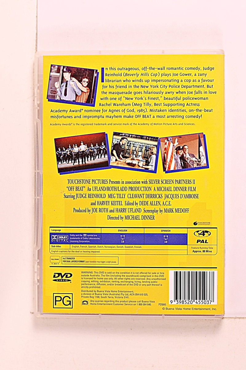 Off Beat (DVD, 1986) for sale online | eBay