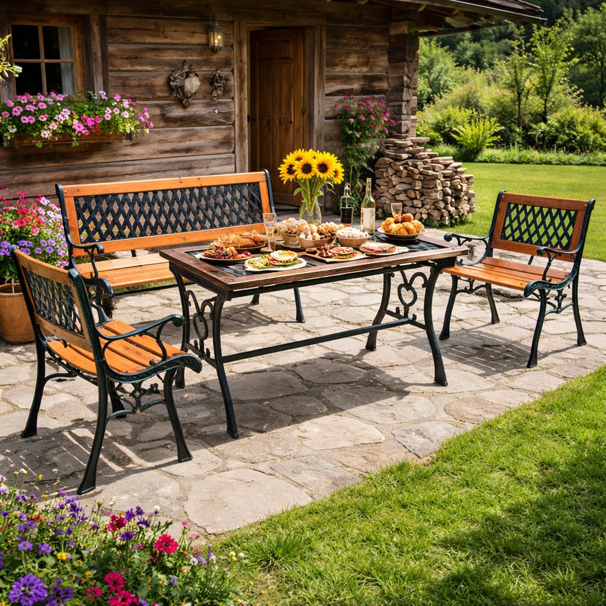 Gartenmoebel Holz online kaufen