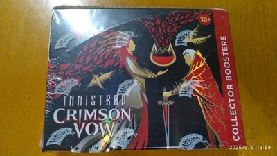 MTG Magic Gathering 1x VOW Collector Booster Box Display Innistrad Crimson  Vow | eBay