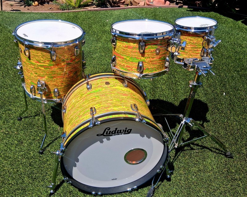 Ludwig Classic Maple Downbeat + 2025 - Citrus Mod