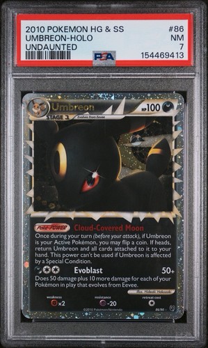 Umbreon graded PSA 7 for sale on eBay