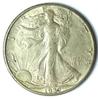 1937 D 50c Walking Liberty Half Dollar Fifty Cents Denver