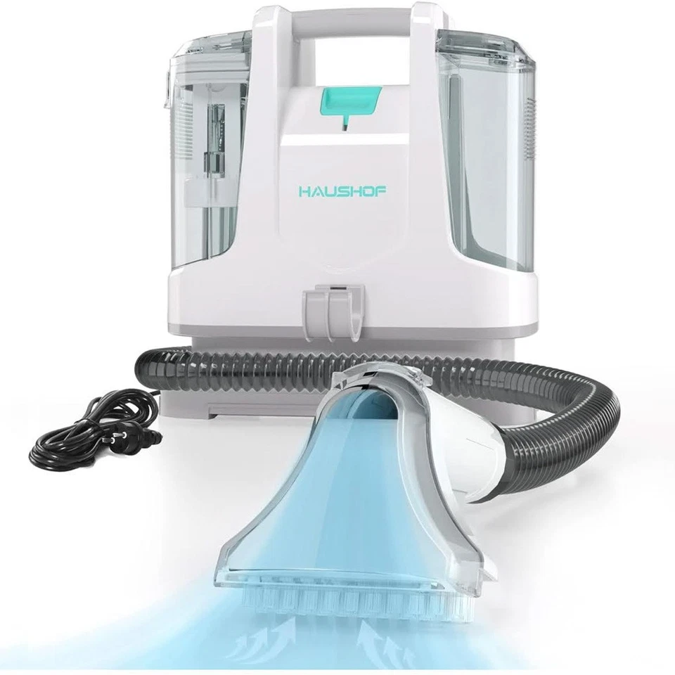 HAUSHOF Waschsauger Teppichreiniger, StainZapper Fleckenreiniger für Teppich,