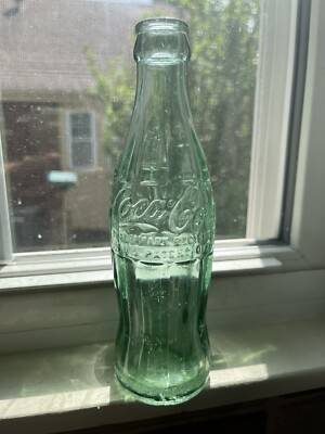 Vintage Green Coca Cola Bottle Lebanon Missouri 6.5 OZ 1950s