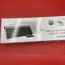 Topmate Wireless Keyboard  Mouse Combo, KM9000, White