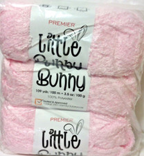Premier Yarn Little Bunny 3 Pack  Cotton Candy  