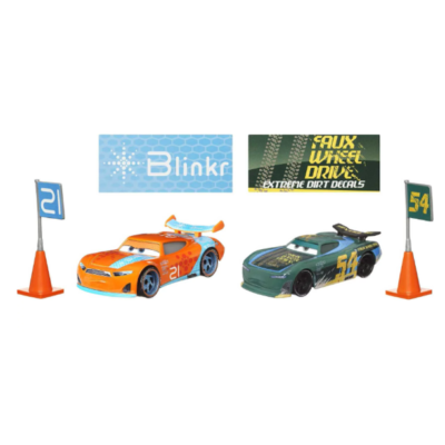 Disney Pixar Cars Ray Inside Laney 21 & Herb Curbler 54 8 Pieces