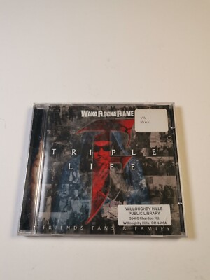 Triple f life: friends fans and family cd waka flocks flame ex usa library used