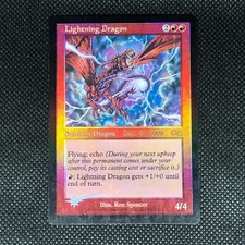 Lightning Dragon [Pre-Release] #202 Prices | Magic Urzas Saga