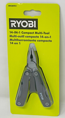 #ad Ryobi RHCMT01 Compact 14 in 1 Multi Tool with Pouch New Unopened $27.95