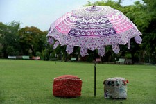 Indian Ombre Parasol For Royal,Party, Room Decor  Perfect For Summers Umbrella