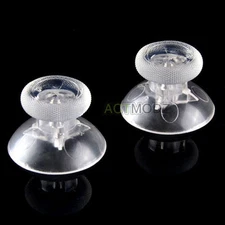2 Pcs Transparent Custom Thumbsticks Joysticks For Microsoft Xbox one Controller