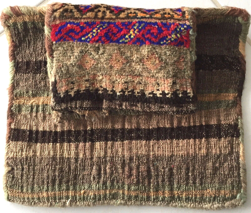 Teppich Belutsch Nomaden Salz Tasche Handgeknüpft Nomaden Baluch Salt bag Rug - Bild 8 von 8