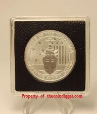 Gold 1oz Sovereign 2x2 Coin Holder 32mm Quadrum INTERCEPT Snap & Display Stand